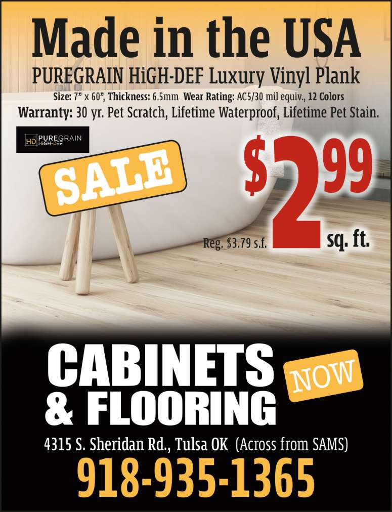 Cabinets & Flooring Now July 2025 Value News display ad image