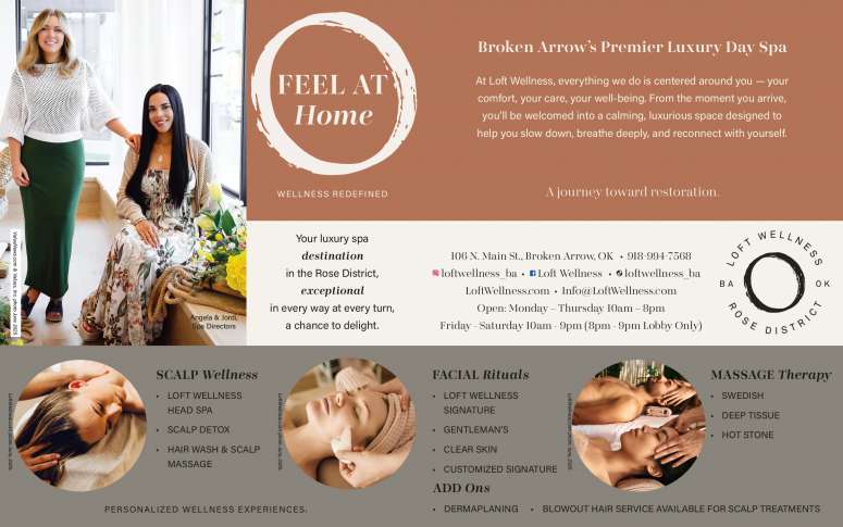 Loft Wellness Luxury Spa July 2025 Value News display ad image