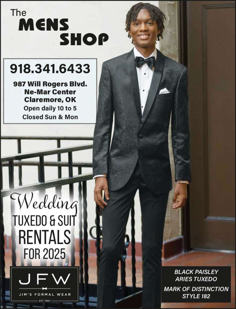 The Mens Shop July 2025 Value News display ad image