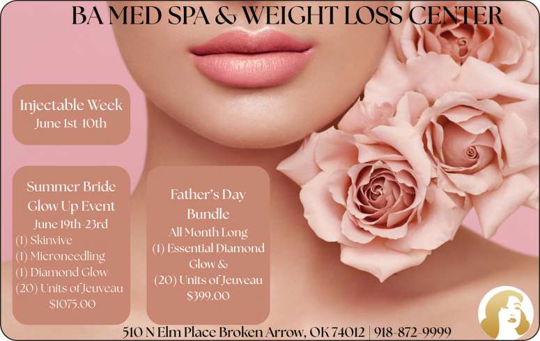 BA Med Spa & Weight Loss Center June 2025 Value News display ad image