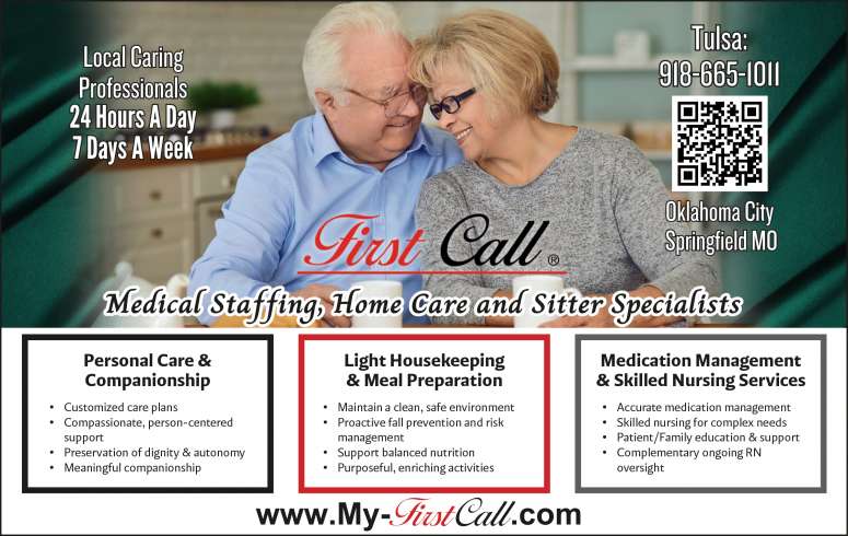 First Call Medical Staffing June 2025 Value News display ad image