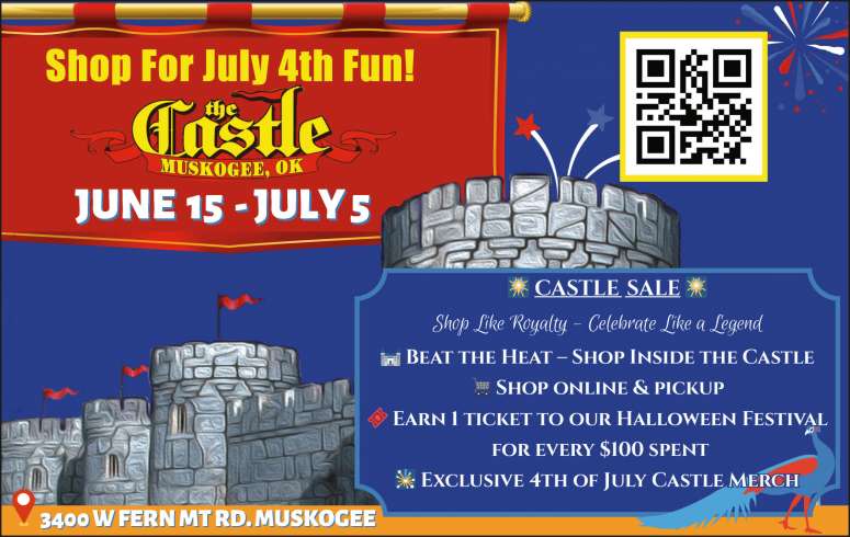 The Castle of Muskogee June 2025 Value News display ad image
