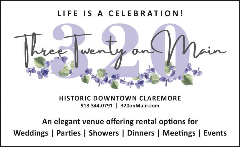 Three Twenty on Main Event Venue June 2025 Value News display ad image