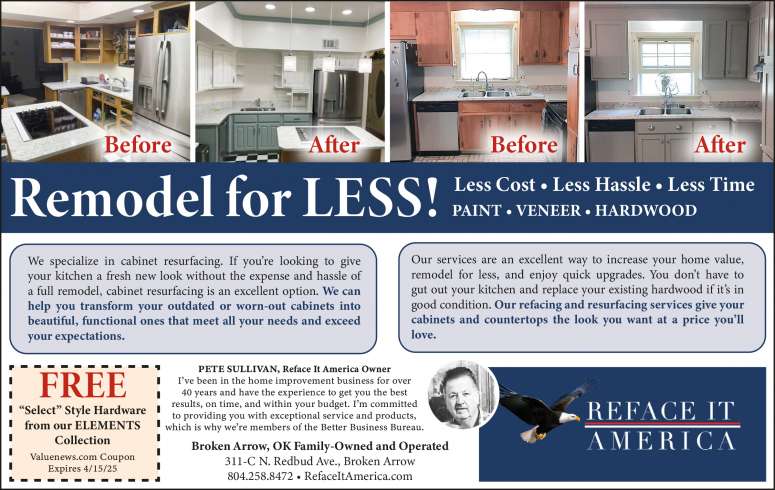 Reface It America Remodeling March 2025 Value News display ad image