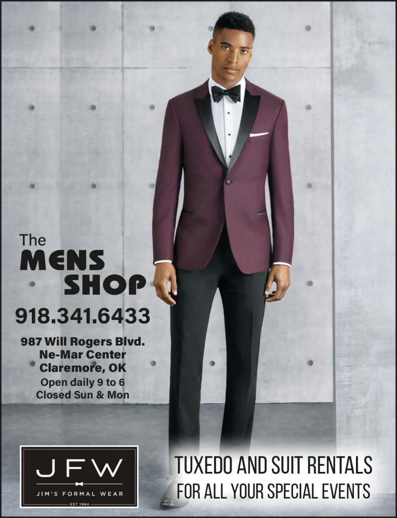 The Mens Shop March 2025 Value News display ad image