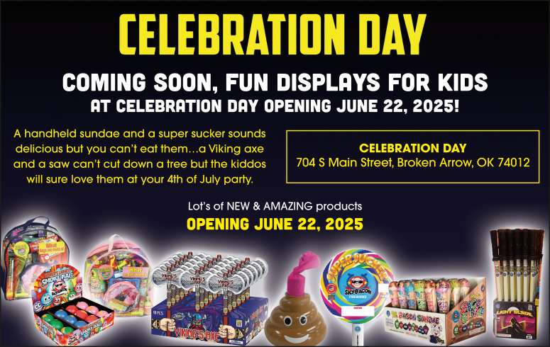Celebration Day Displays May 2025 Value News display ad image