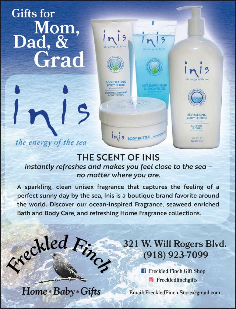 Freckled Finch Home, Baby, Garden & Gifts May 2025 Value News display ad image
