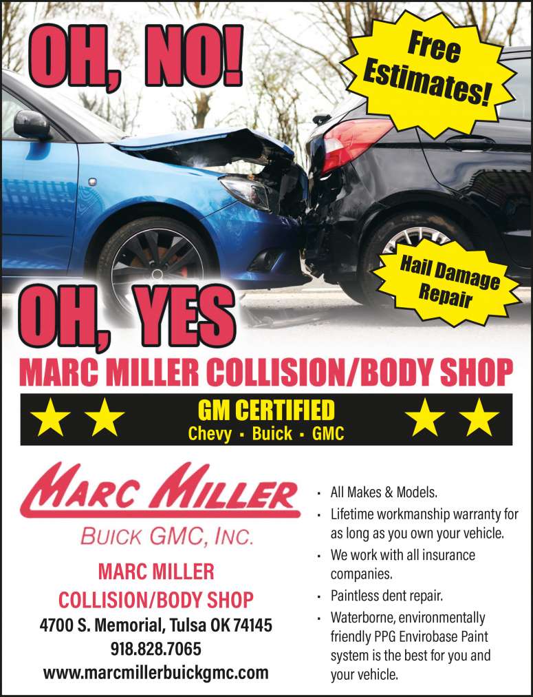 Marc Miller Collision/Body Shop May 2025 Value News display ad image