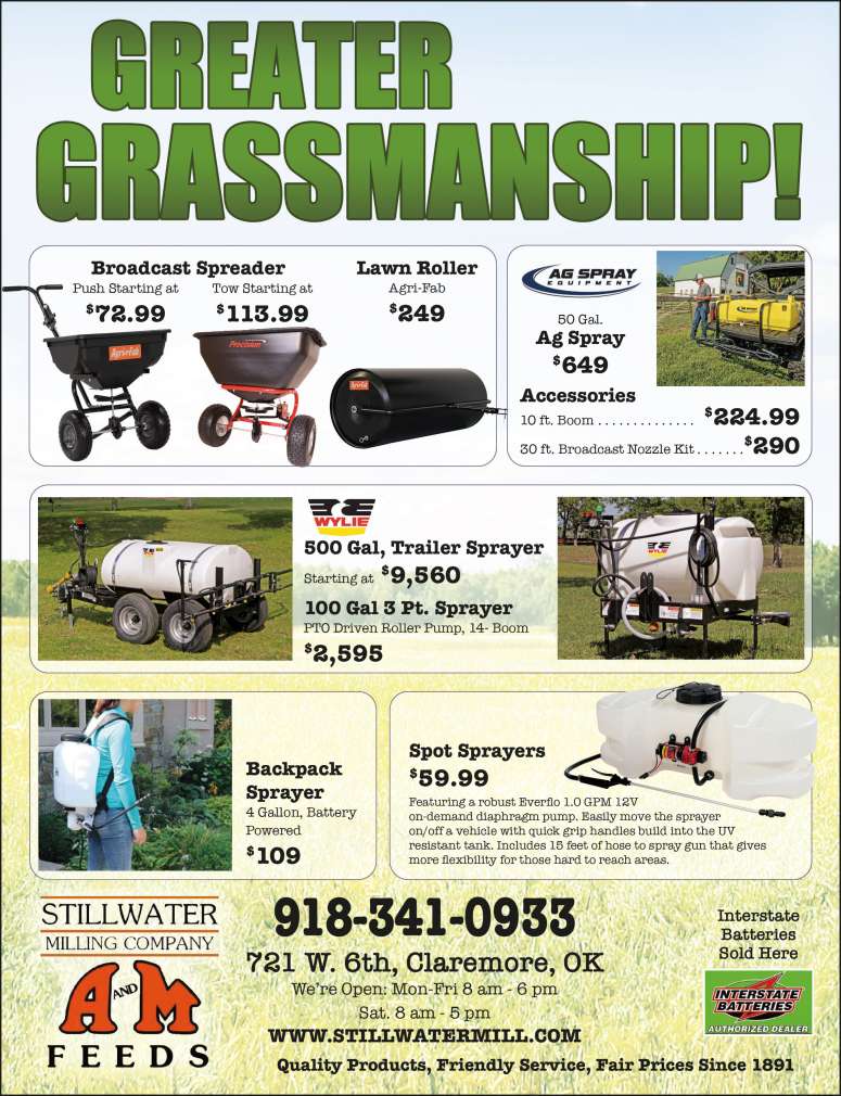 Stillwater Milling Company Farm & AG Store May 2025 Value News display ad image