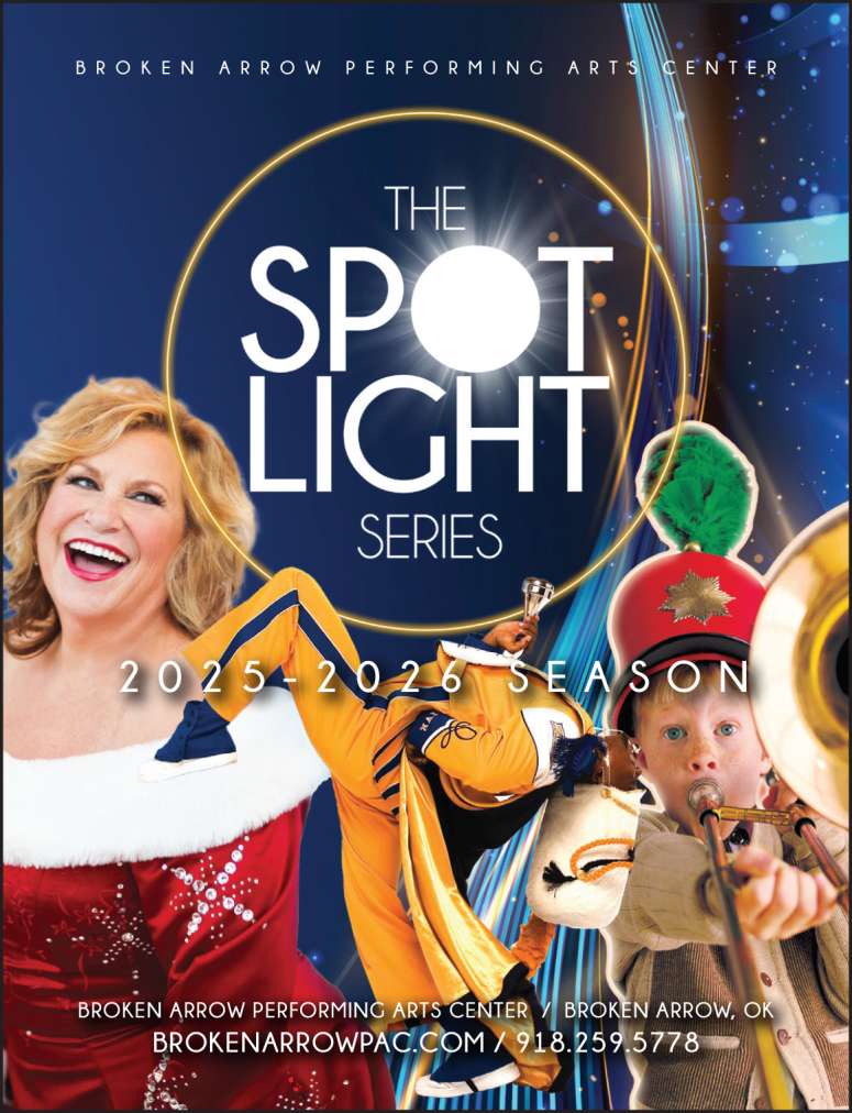The Broken Arrow Performing Arts Center Spotlight Series season announcement.