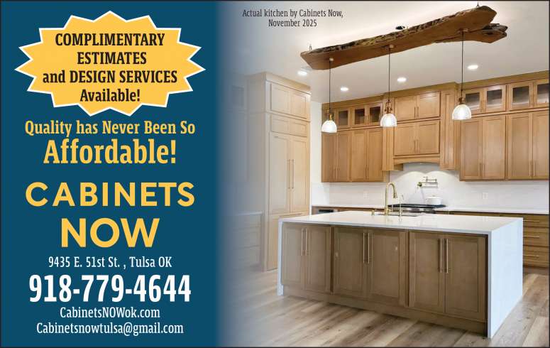 A beautiful kitchen designed by Cabinets Now.