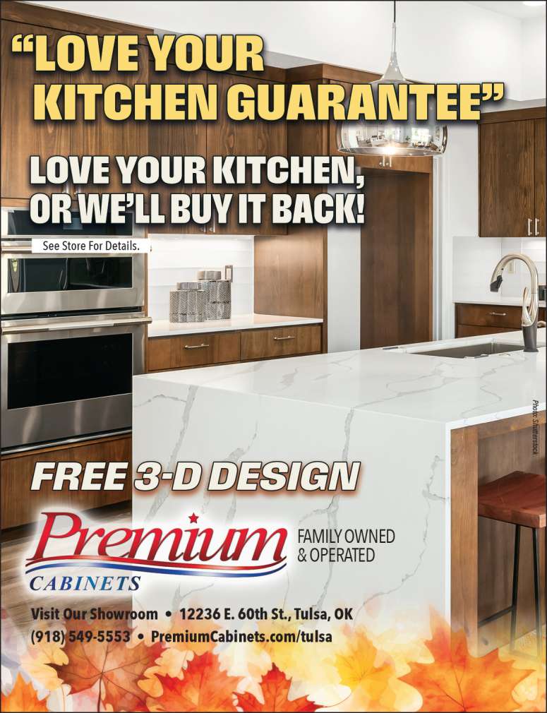 Premium Cabinets creates sleek, modern kitchens.
