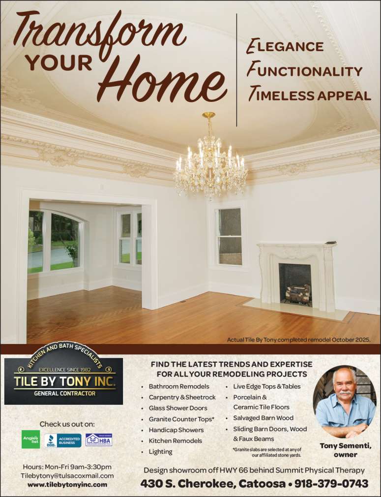 A beautiful remodel completed by Tile By Tony Inc.