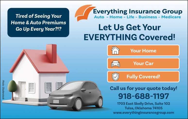A home and vehicle needing insurance coverage.