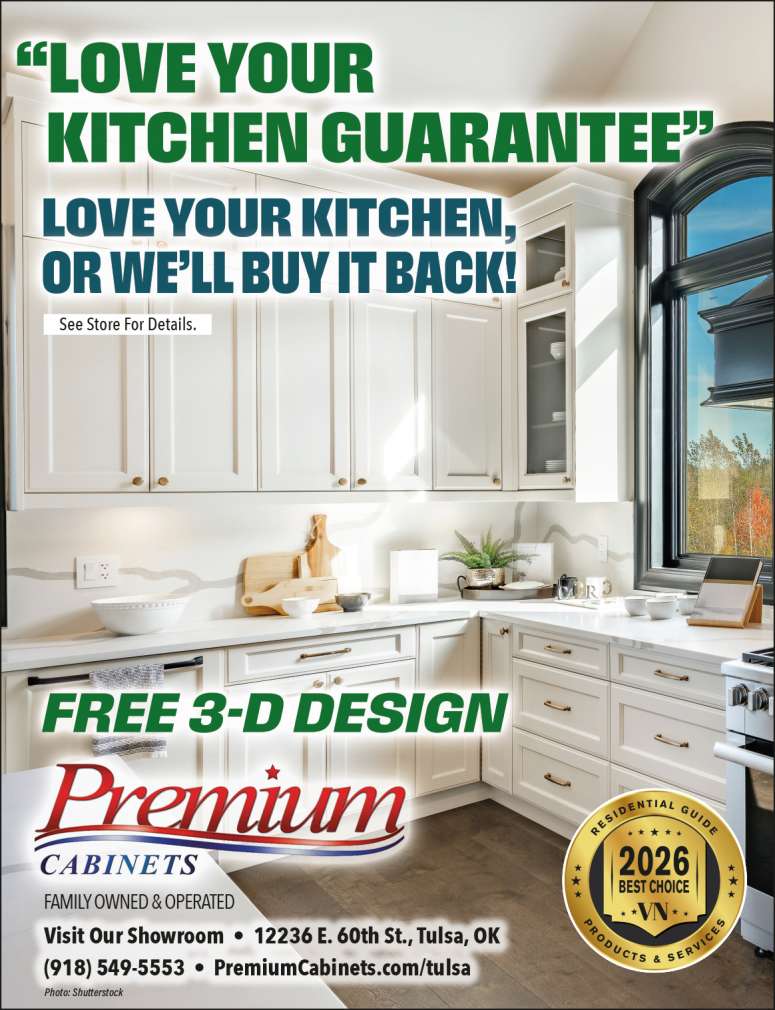 Premium Cabinets creates elegant and functional kitchens.