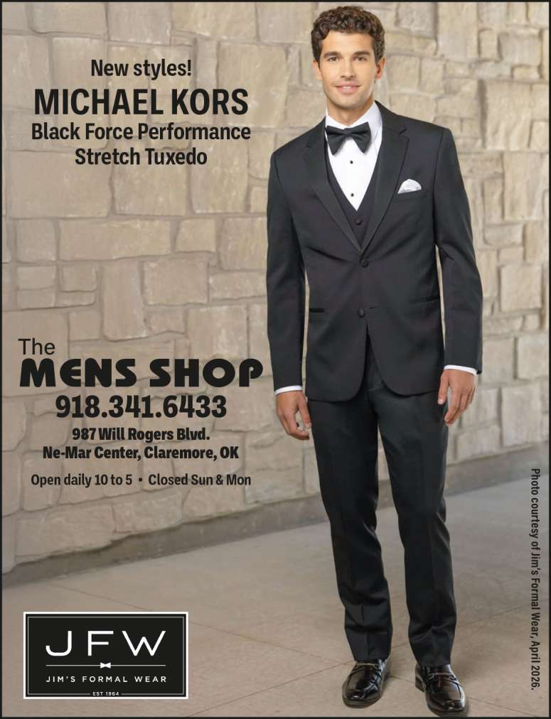 Tux and Suit Rentals at The Mens Shop