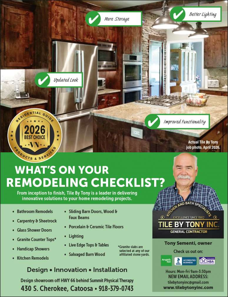 Tile By Tony Inc completes beautiful remodels.