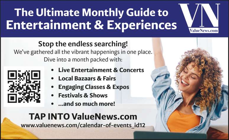 Value News has the ultimate calendar of events