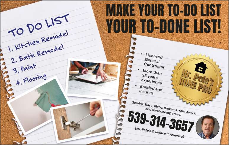 Mr. Pete's Home Pro specialized in home repair & remodeling.