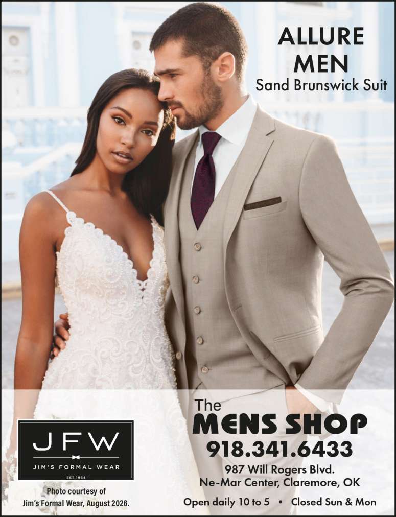 Tux and Suit Rentals at The Mens Shop