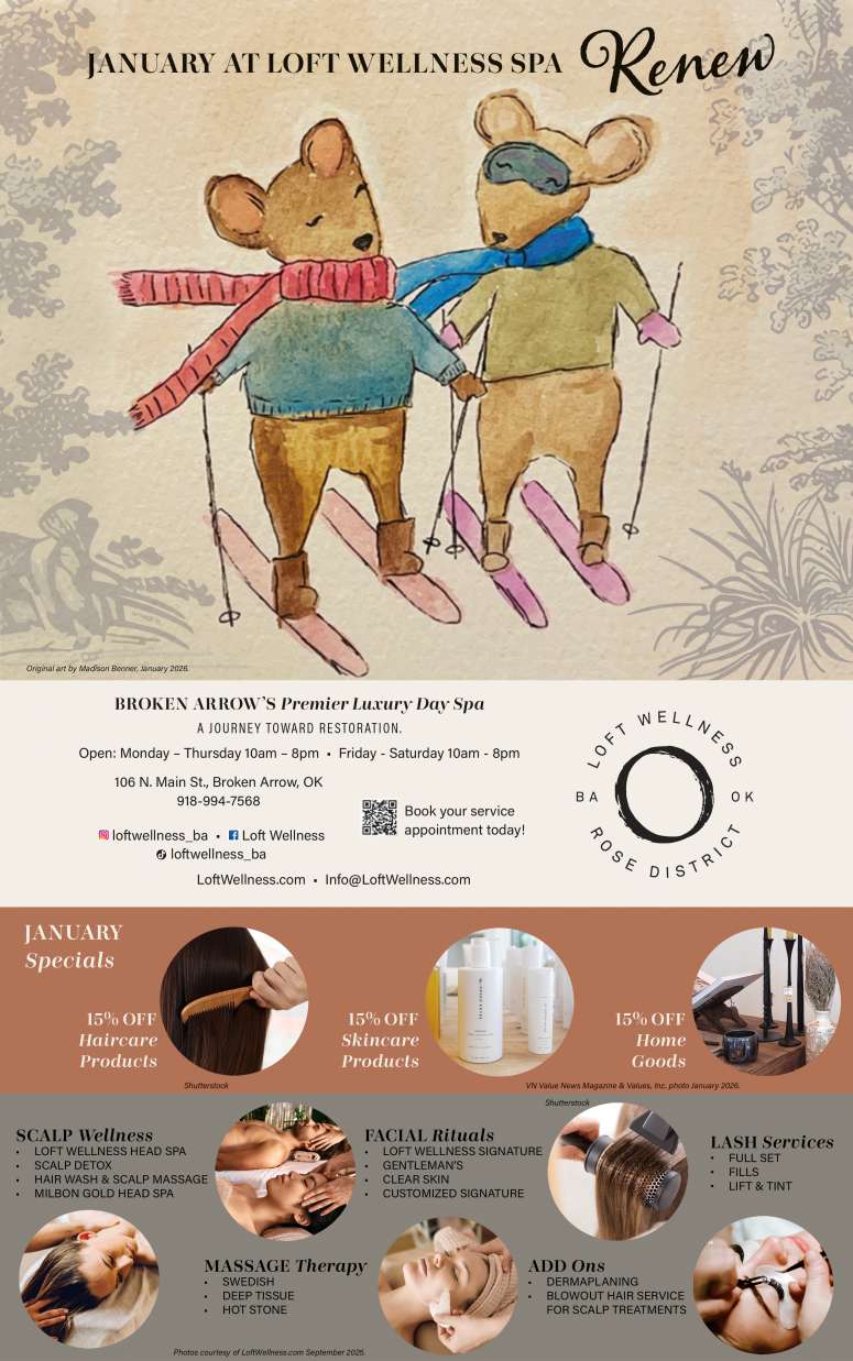 Loft Wellness in Broken Arrow, Oklahoma, has Personalized Wellness Experiences.