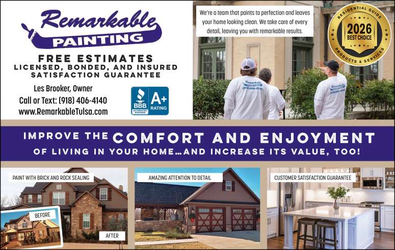 Remarkable Painting improves the look of your home.