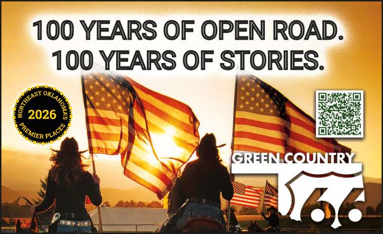 Green Country Tourism helps with vacation ideas.