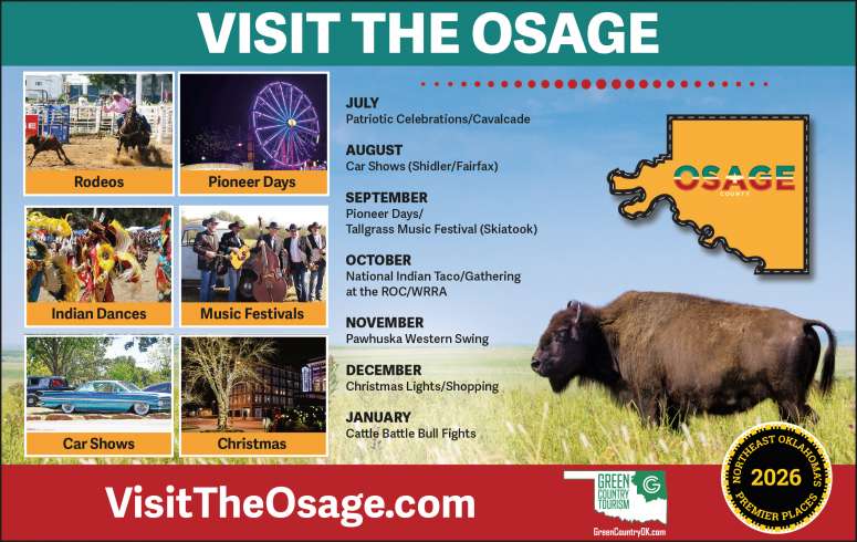 Find fun things to do in Osage County