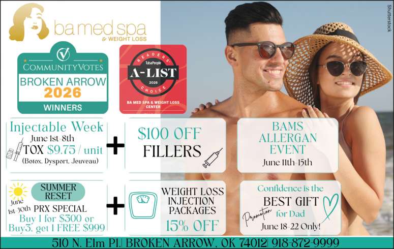 BA Med Spa June sale event.