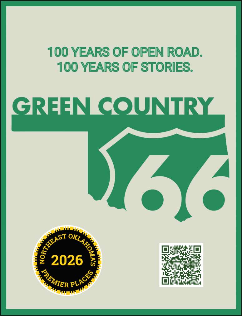 Green Country Tourism helps with vacation ideas.