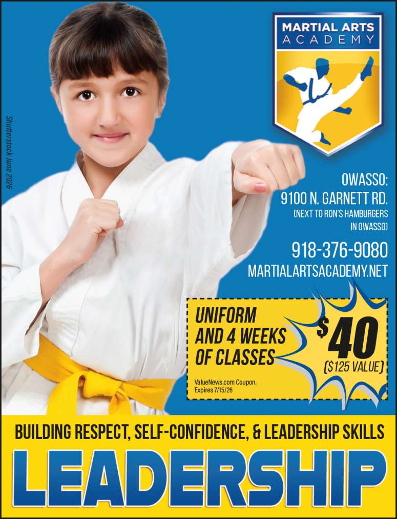 Individuals develop confidence and respect while practicing martial arts.