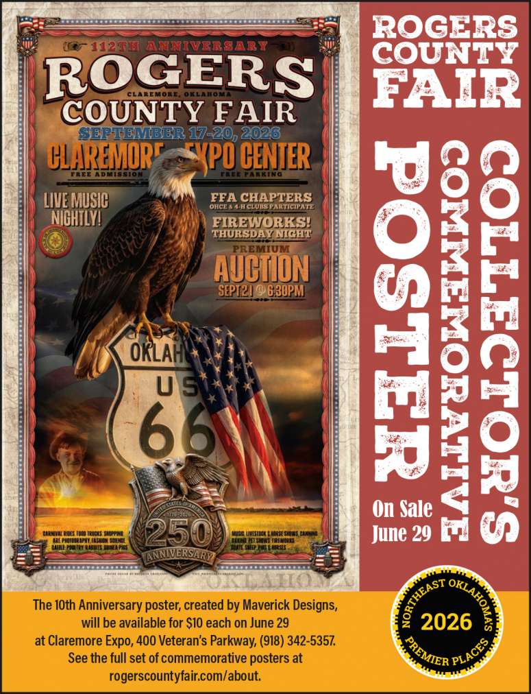 Enjoy fun for the whole family at the 112th Annual Rogers County Fair.