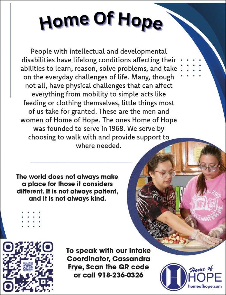 Join the Home of Hope Team.