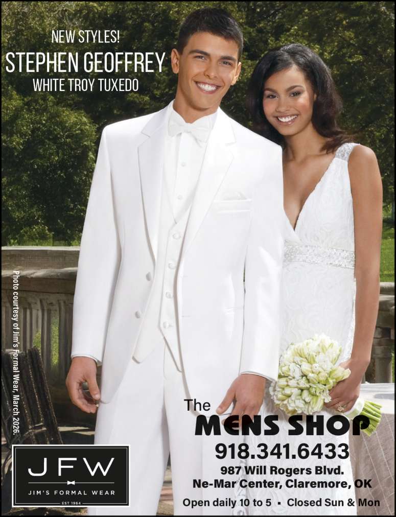 Tux and Suit Rentals at The Mens Shop