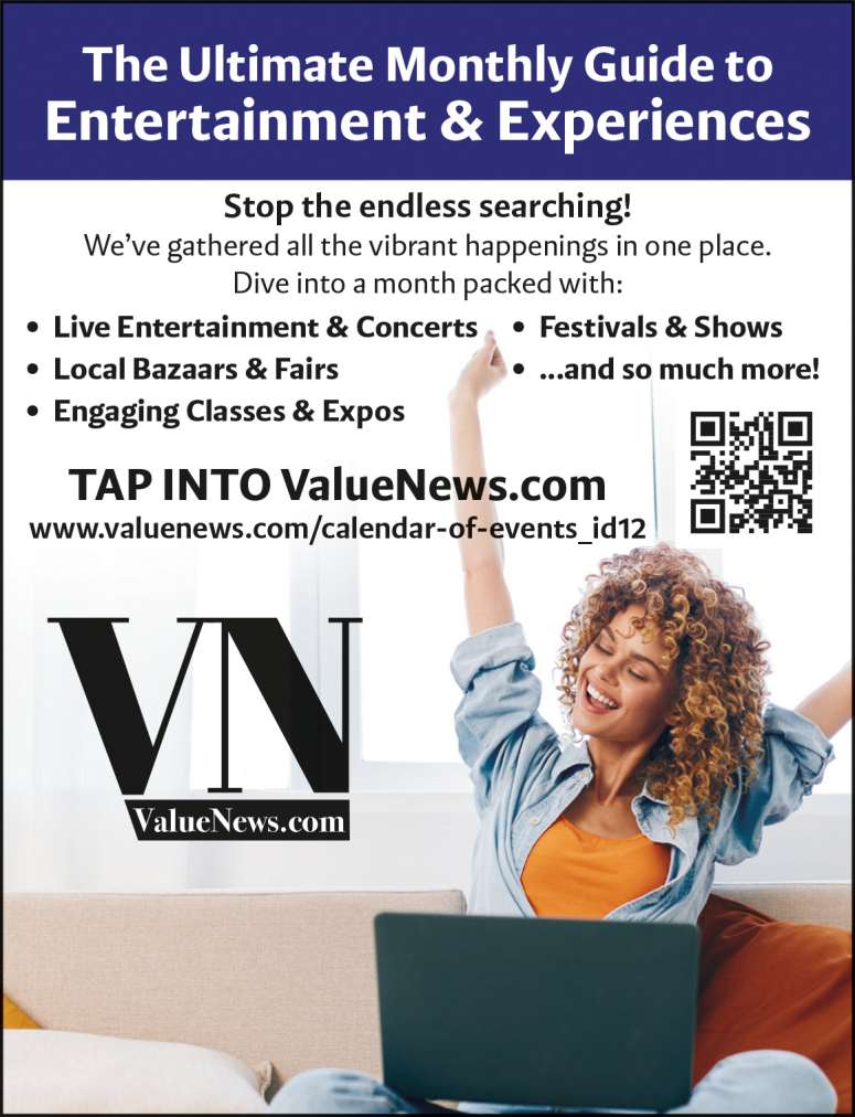 Value News has the ultimate calendar of events