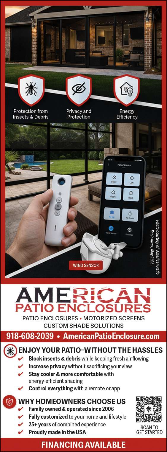 Experience the benefits of a screen enclosure from American Patio Enclosures.