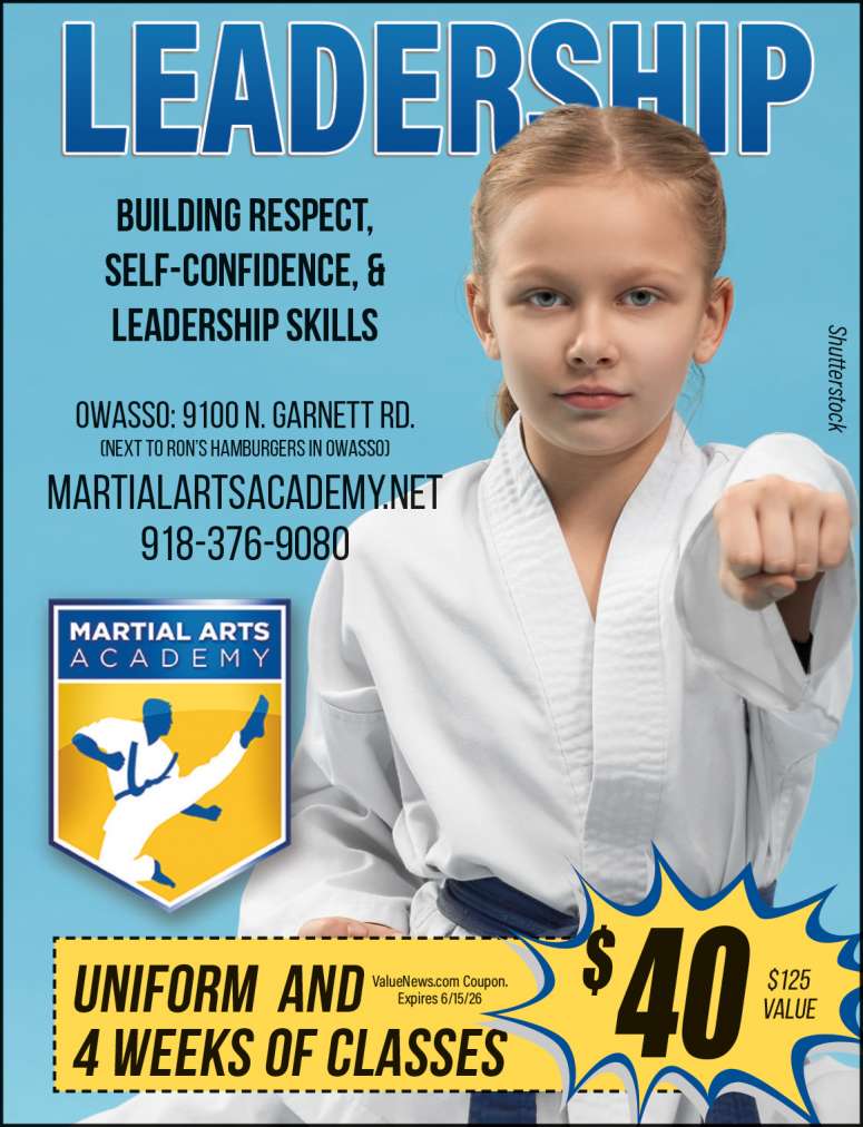 Individuals develop confidence and respect while practicing martial arts.