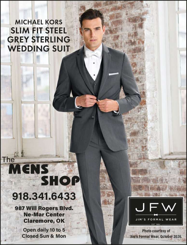 Tux and Suit Rentals at The Mens Shop