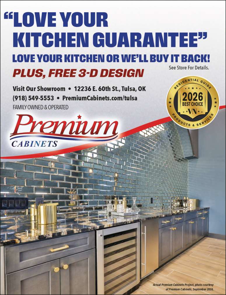 Premium Cabinets creates elegant and functional kitchens.