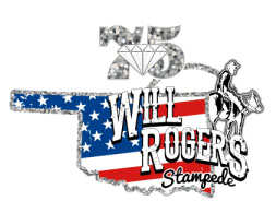 Will Rogers Stampede PRCA Rodeo company logo