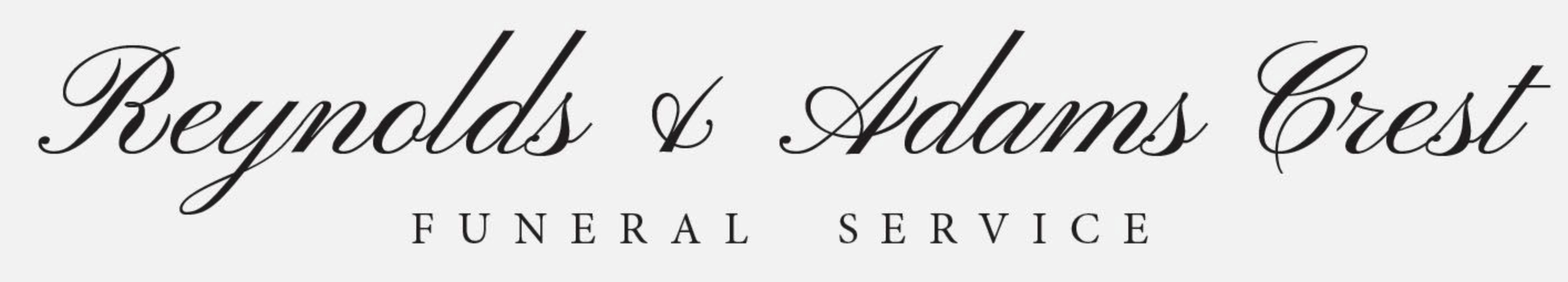 Reynolds & AdamsCrest Funeral Service company logo