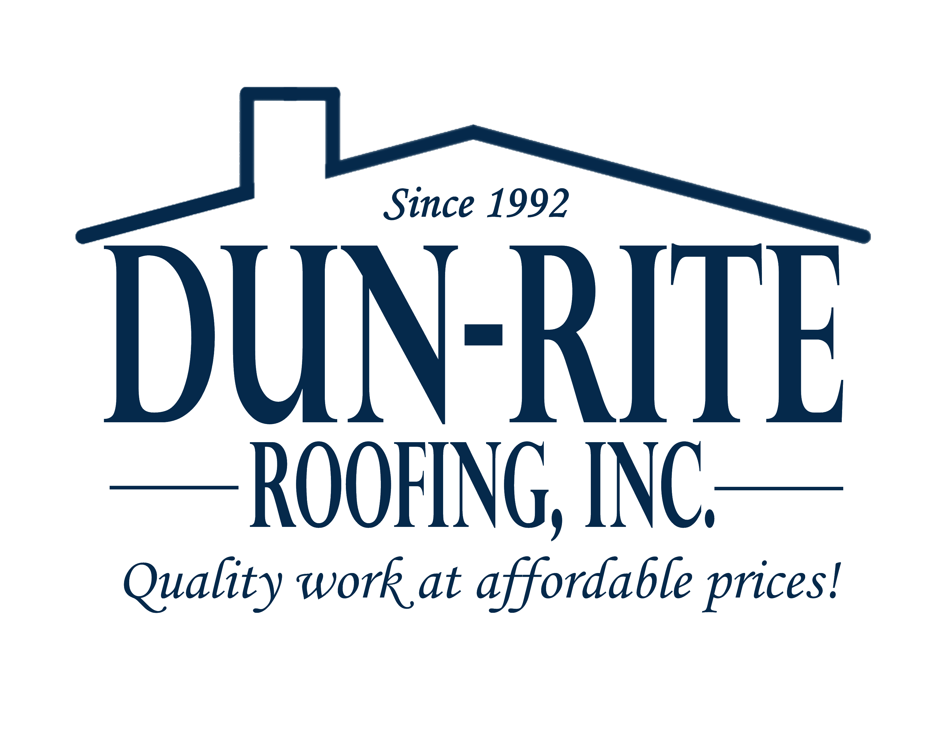 Dun-Rite Roofing company logo