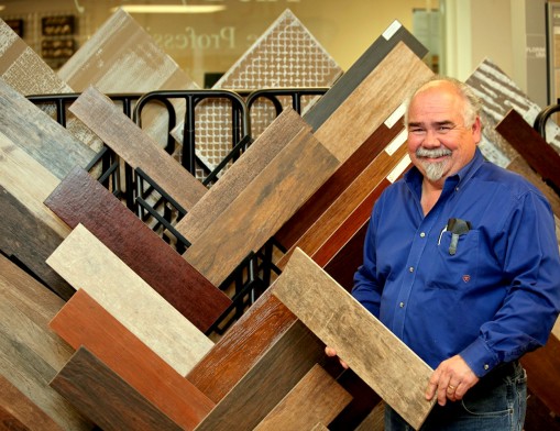 Welcome to the showroom of Tile by Tony in Catoosa. Tony Sementi, who started the business in 1982, puts it simply, “If you can imagine it, we can make your dream kitchen or bathroom come true.”