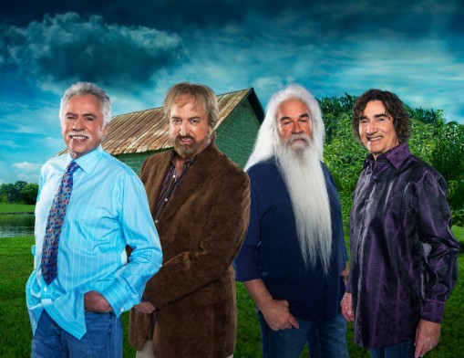 The Oak Ridge Boys: Joe Bonsall, Duane Allen, William Lee Golden and Richard Sterban.