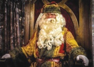 Santa at the Castle of Muskogee