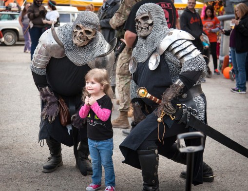 The Castle’s Halloween Festival takes place every weekend in October.