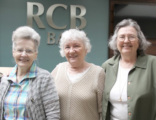 “Earn your pennies” grandmas Isabel Melton, Mary Lou Starkey and Marlyn Woodruff say.