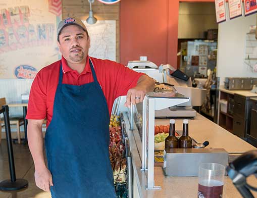 “At Jersey Mike’s, we think you should give for one reason and one reason only: to give. Our culture of giving at Jersey Mike’s is as much a part of our heritage as oil and vinegar. We believe that making a great sub sandwich and making a difference can be one in the same.”
    -Bobby Sanders, Owner