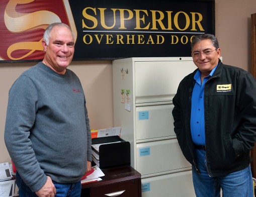 Superior Overhead Door Owner Steve Lewis and Sales Manager Harold Blalock agree that preventive maintenance is the best way to ensure that your garage door and opener provide you with years of trouble-free operation.