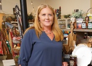 Stacy Wood, owner of the Freckled Finch Home, Baby, & Gifts in Claremore. Value News & Values, Inc. photo June 2025.